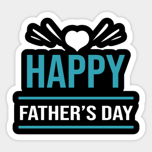 happy fathers day Sticker